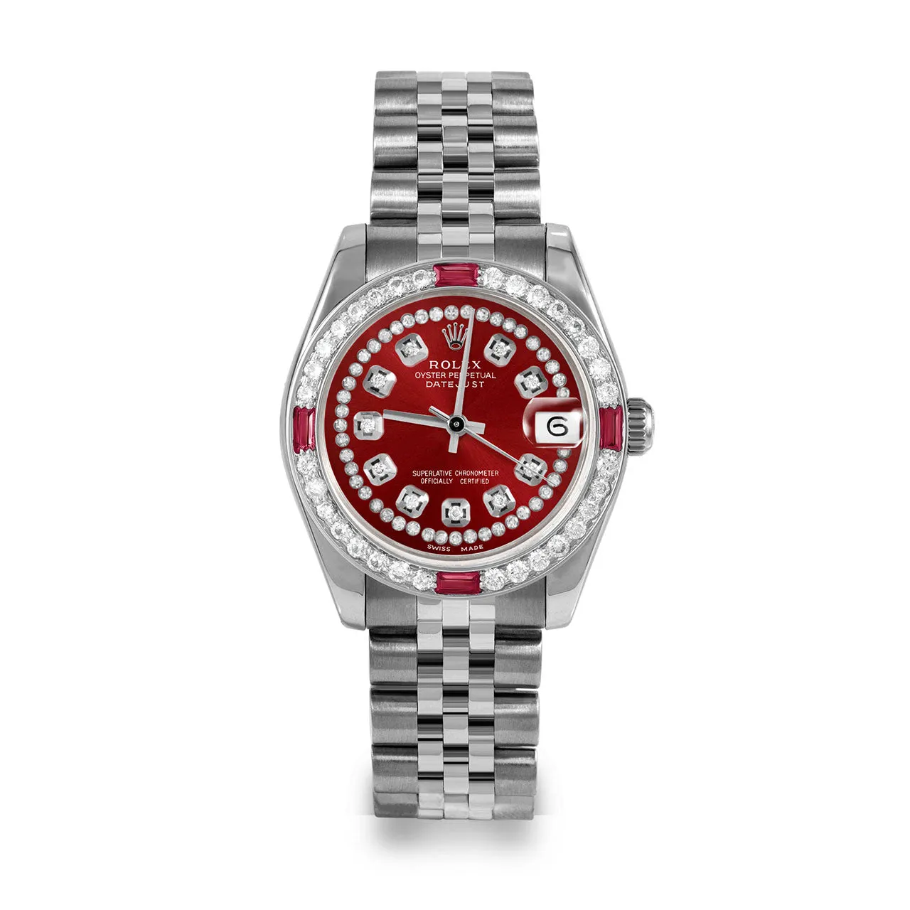 Rolex Datejust 31mm | 178274-RED-STRD-4RBY-JBL