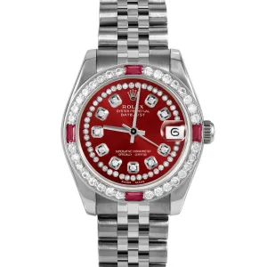 Rolex Datejust 31mm | 178274-RED-STRD-4RBY-JBL