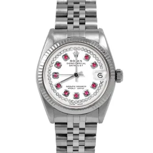 Rolex Datejust 31mm | 6827-SS-WHT-STRR-FLT-JBL