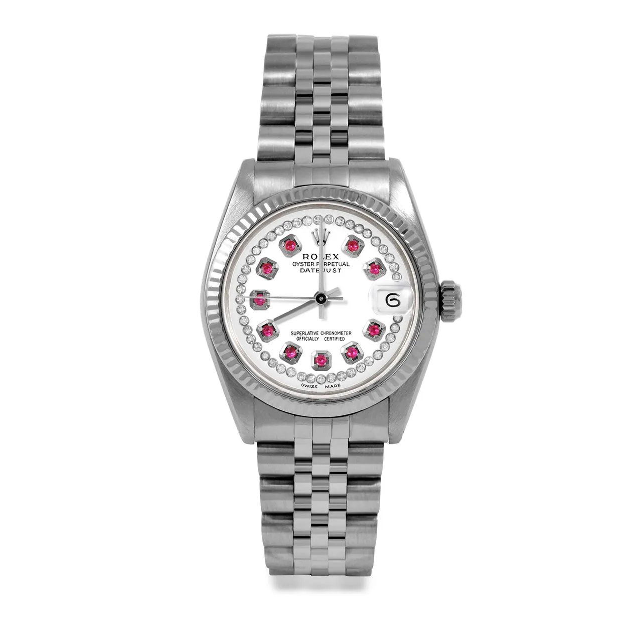 Rolex Datejust 31mm | 6827-SS-WHT-STRR-FLT-JBL