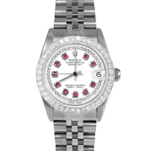 Rolex Datejust 31mm | 68274-WHT-STRR-2CT-JBL