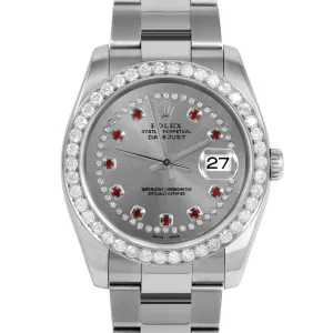 Rolex Datejust 36mm | 116234-SLT-STRR-25CT-OYS