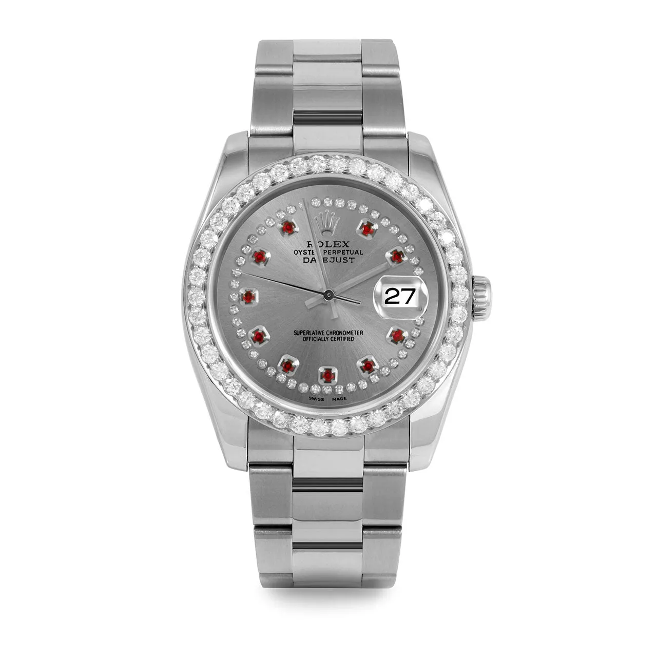 Rolex Datejust 36mm | 116234-SLT-STRR-25CT-OYS