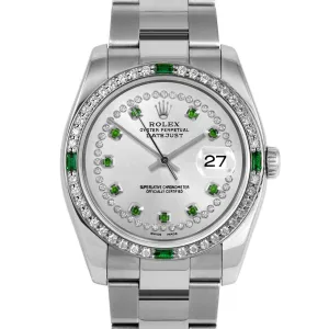 Rolex Datejust 36mm | 116234-SLV-STRE-4EMD-OYS