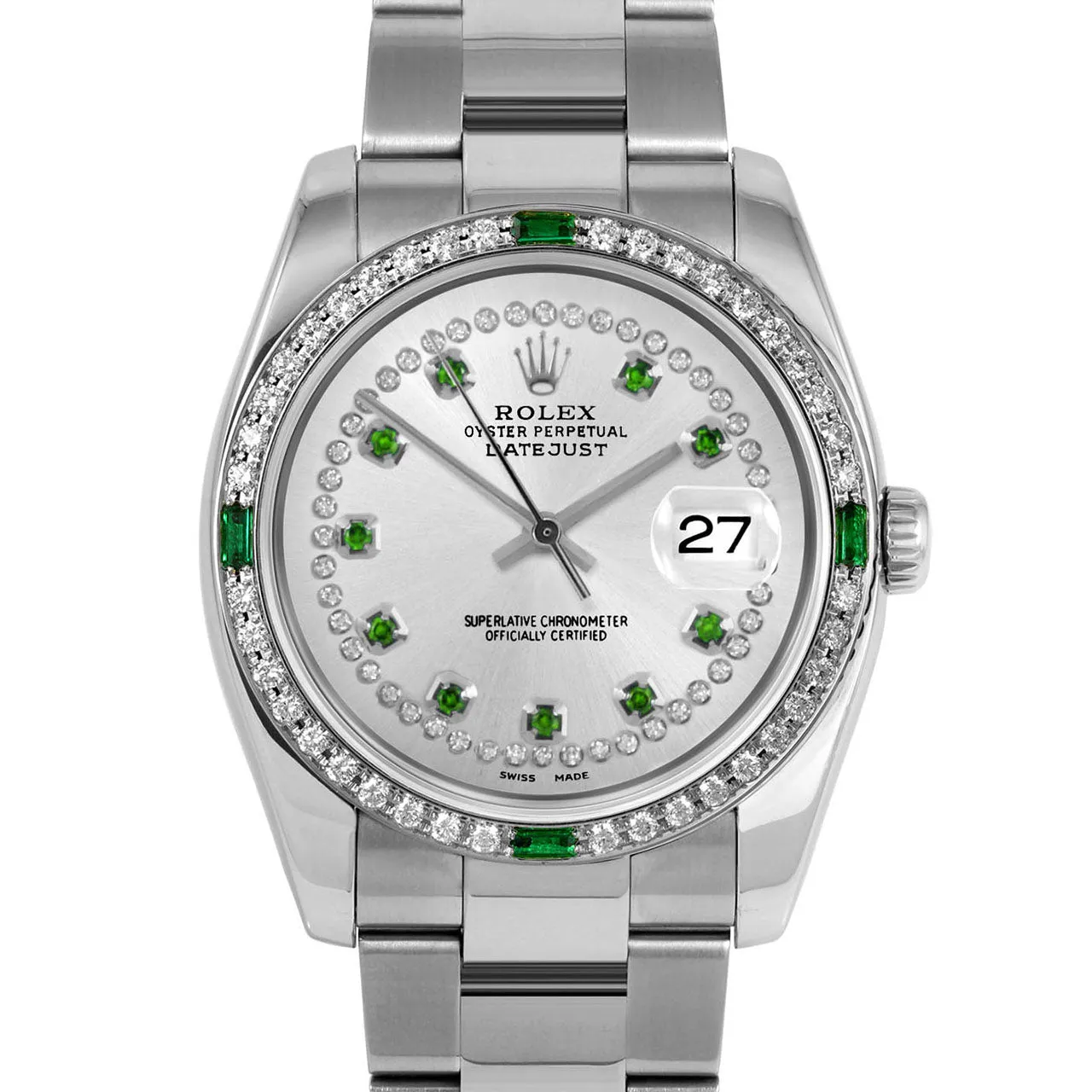 Rolex Datejust 36mm | 116234-SLV-STRE-4EMD-OYS