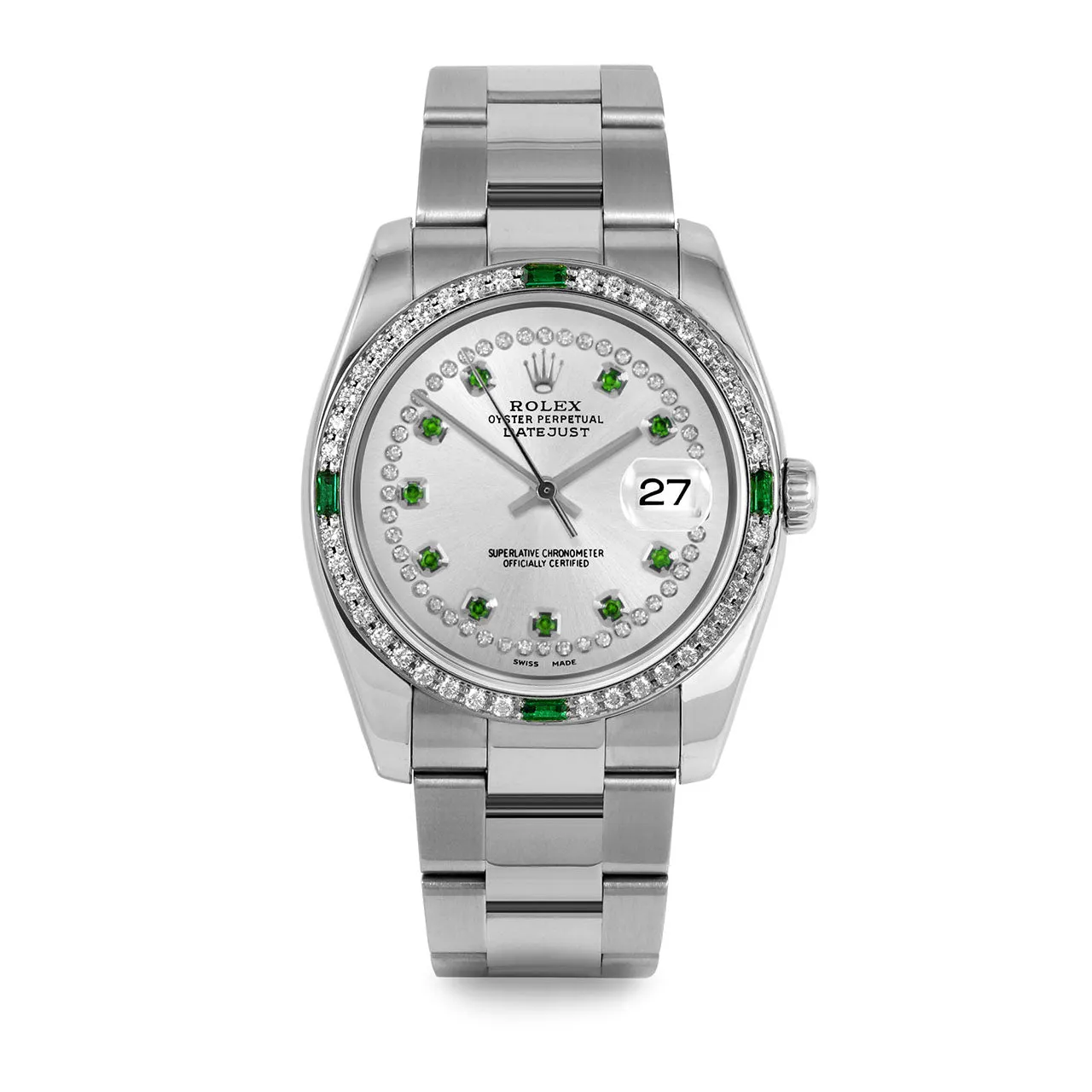 Rolex Datejust 36mm | 116234-SLV-STRE-4EMD-OYS