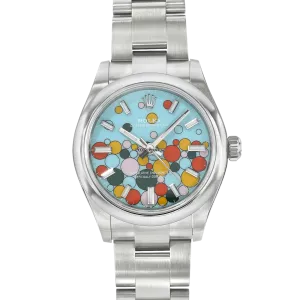 Rolex Oyster Perpetual 277200 Turquoise Celebration Motif