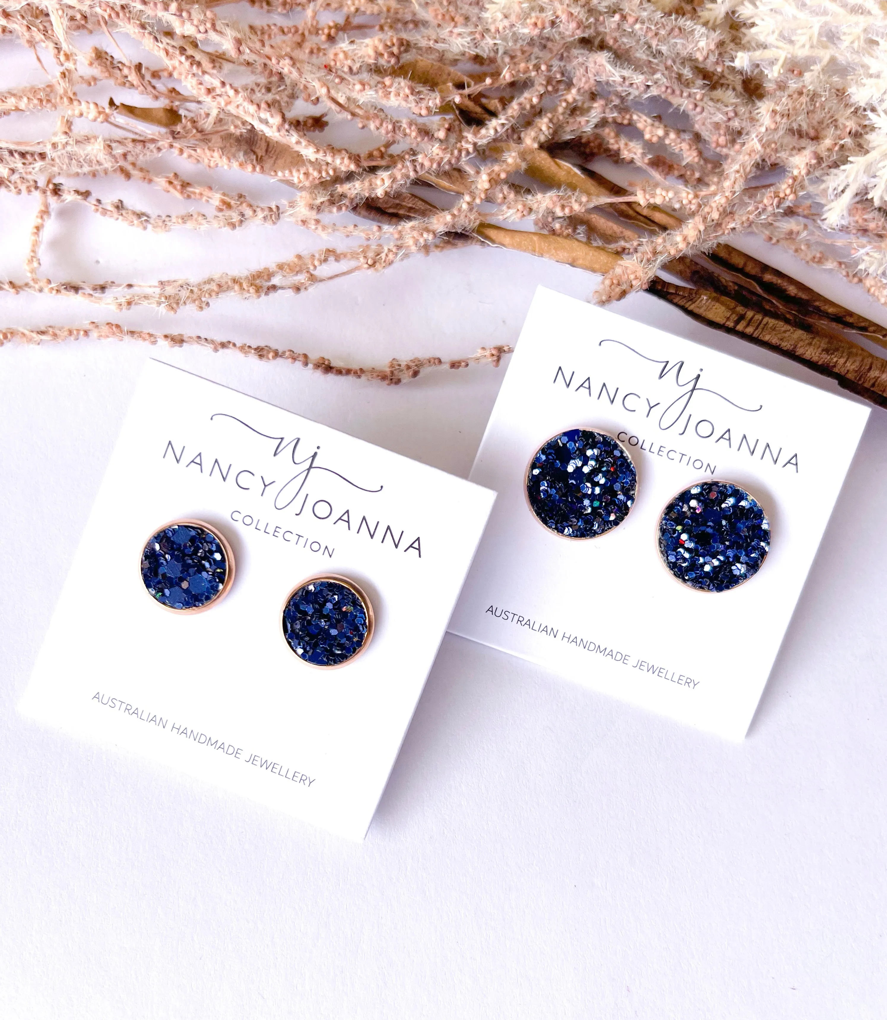 Sapphire Sparkle Studs