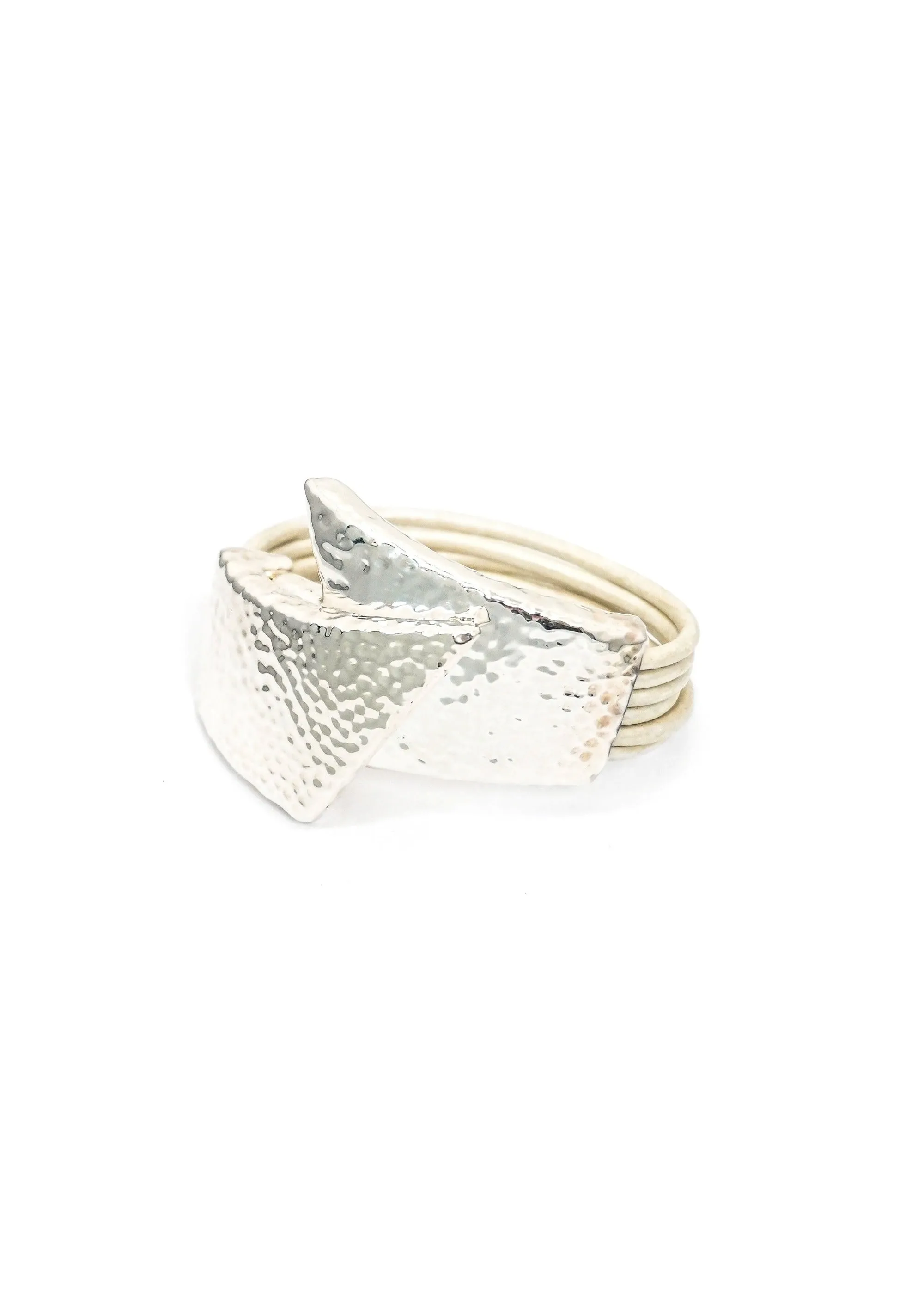 Simon Sebbag - Hammered Angled Bracelet