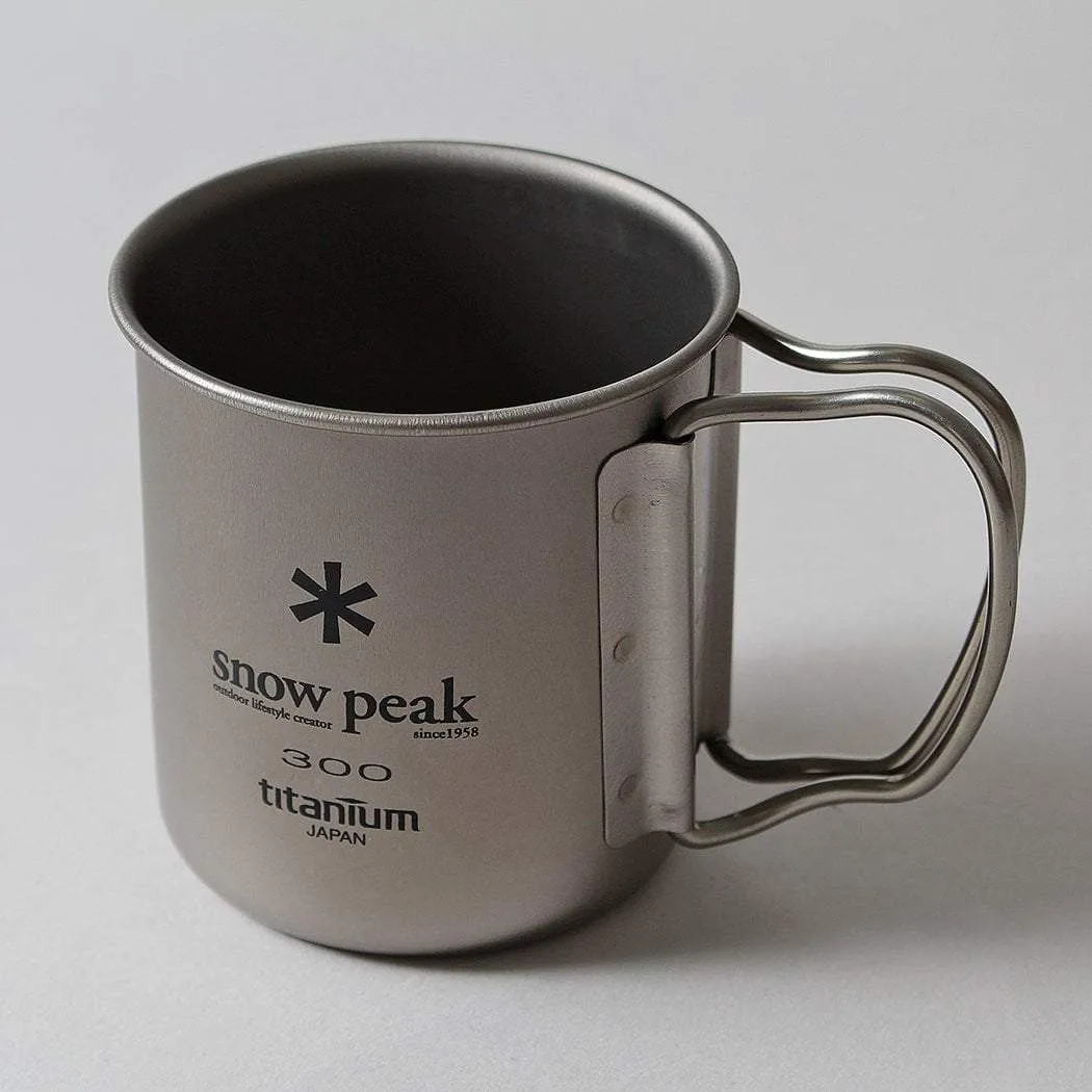 Snow Peak Titanium Single Wall 300 Cup