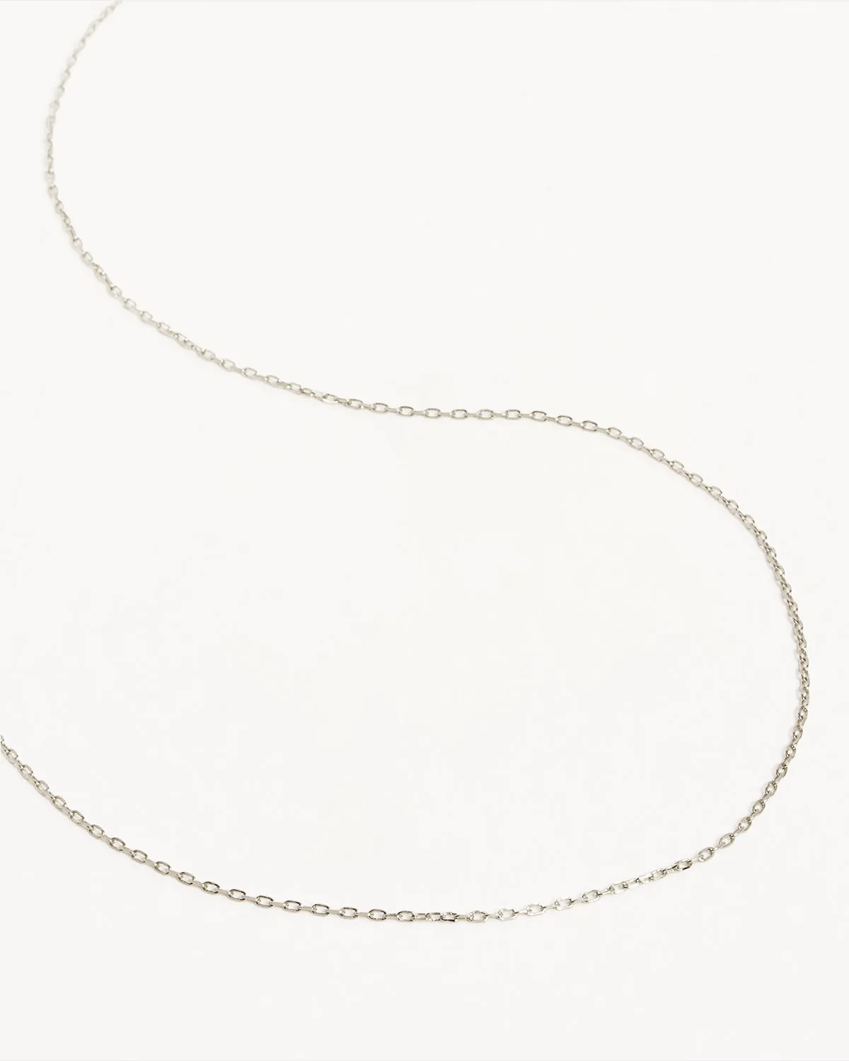 Sterling Silver 21" Signature Chain Necklace