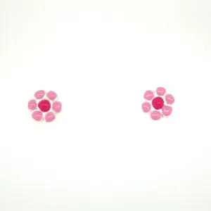 Sterling Silver Flower Studs