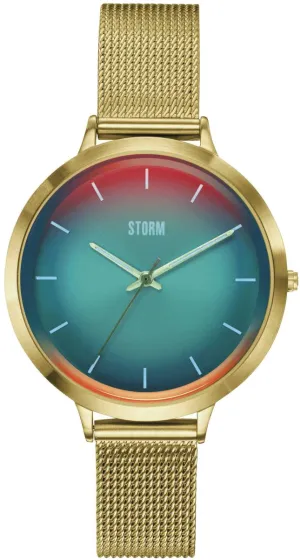 STR Watch Styro Mini Gold Turquoise