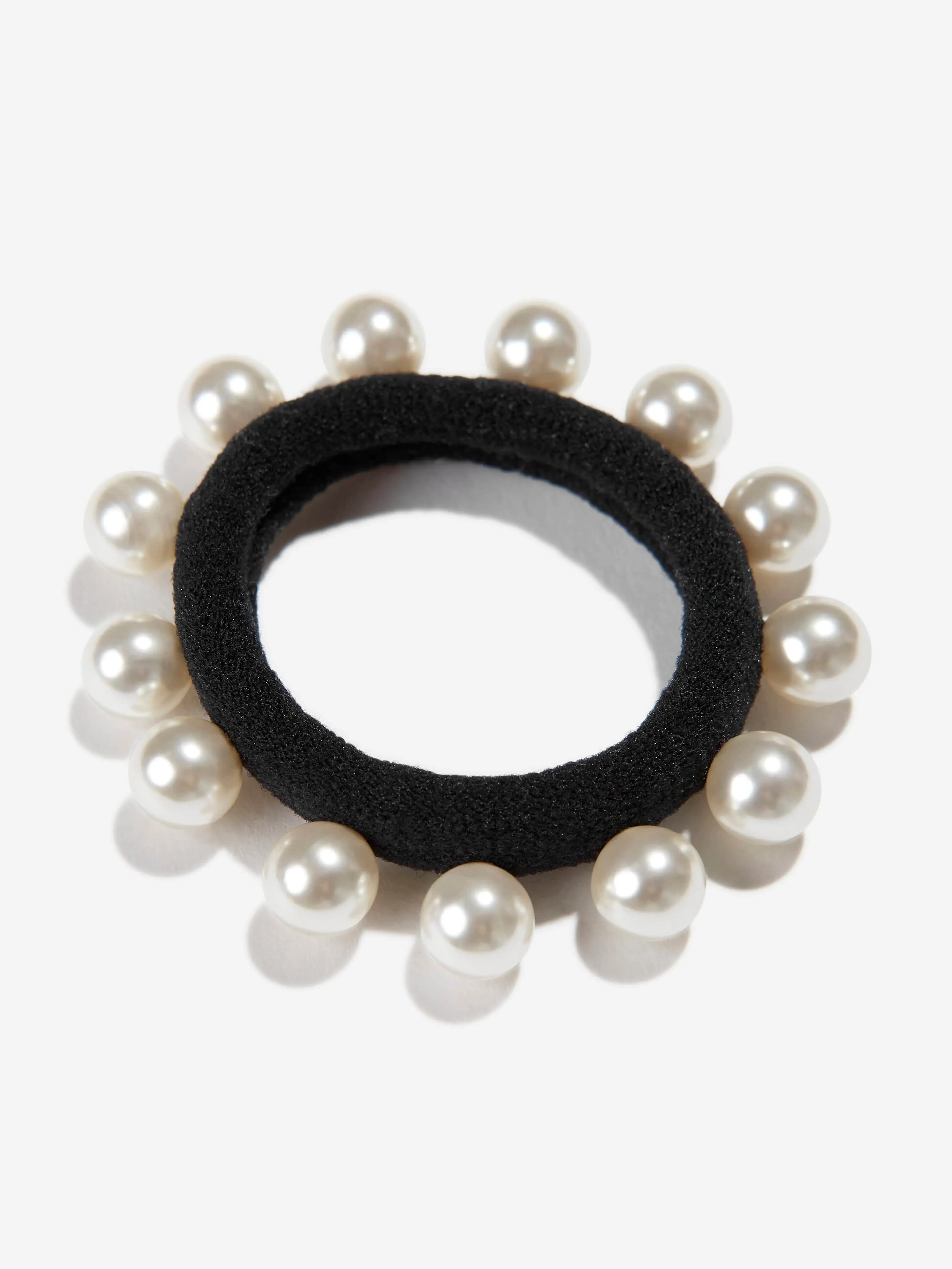 Super Smalls Girls Central Park Pearl Hair Ties in Pearl