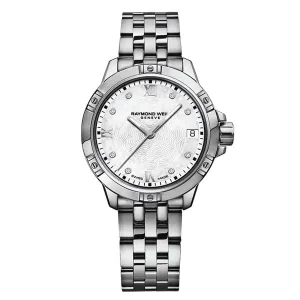 Tango Classic Ladies Diamond Dial Steel Quartz Watch