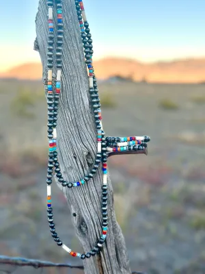 The Fall Katahuna Navajo Pearl Beads Necklace & Bracelet Set