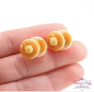 Tiny Hands Scented Pancake Stud Earrings