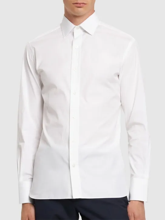 Tom Ford   Cotton poplin slim fit shirt 