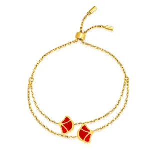 Tulip / Bracelet Red Gold