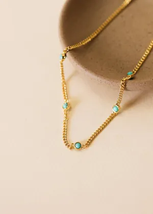 Turquoise Gemstone Necklace