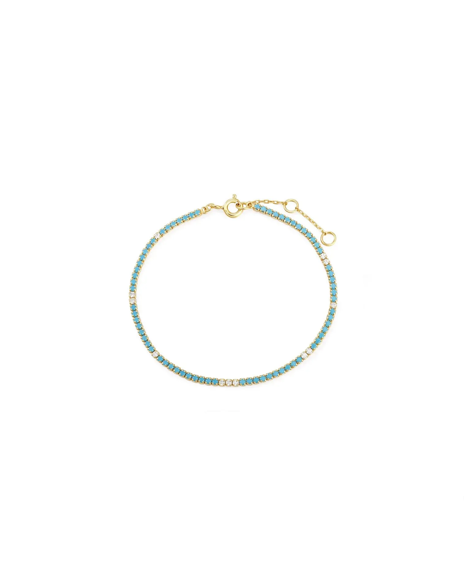 Turquoise Tennis Bracelet