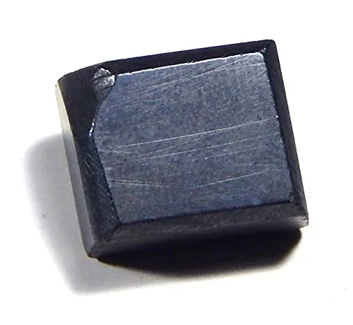 Urancia® Rare Natural Polished Magnetite Lodstone Hematite Magnet 25Cts for Ring & Locket