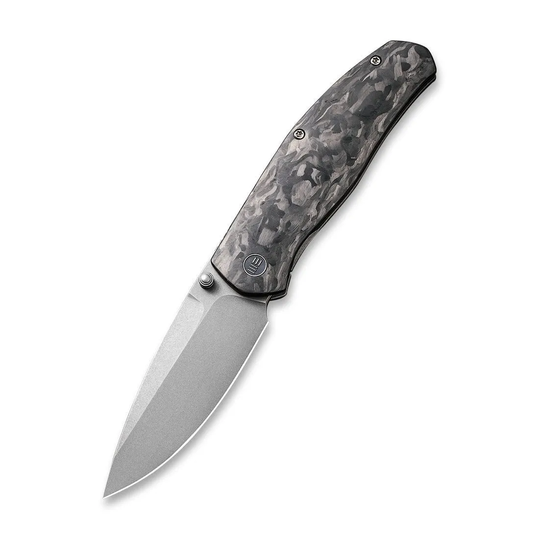 WEKNIFE Esprit Thumb Stud & Front Flipper Knife Titanium & Carbon Fiber Handle (3.25" CPM 20CV Blade) WE20025A-A