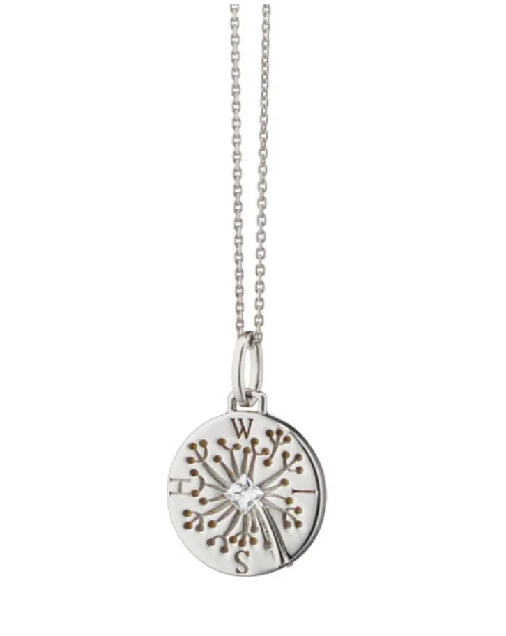 WISH" DANDELION LOCKET-ch-41571