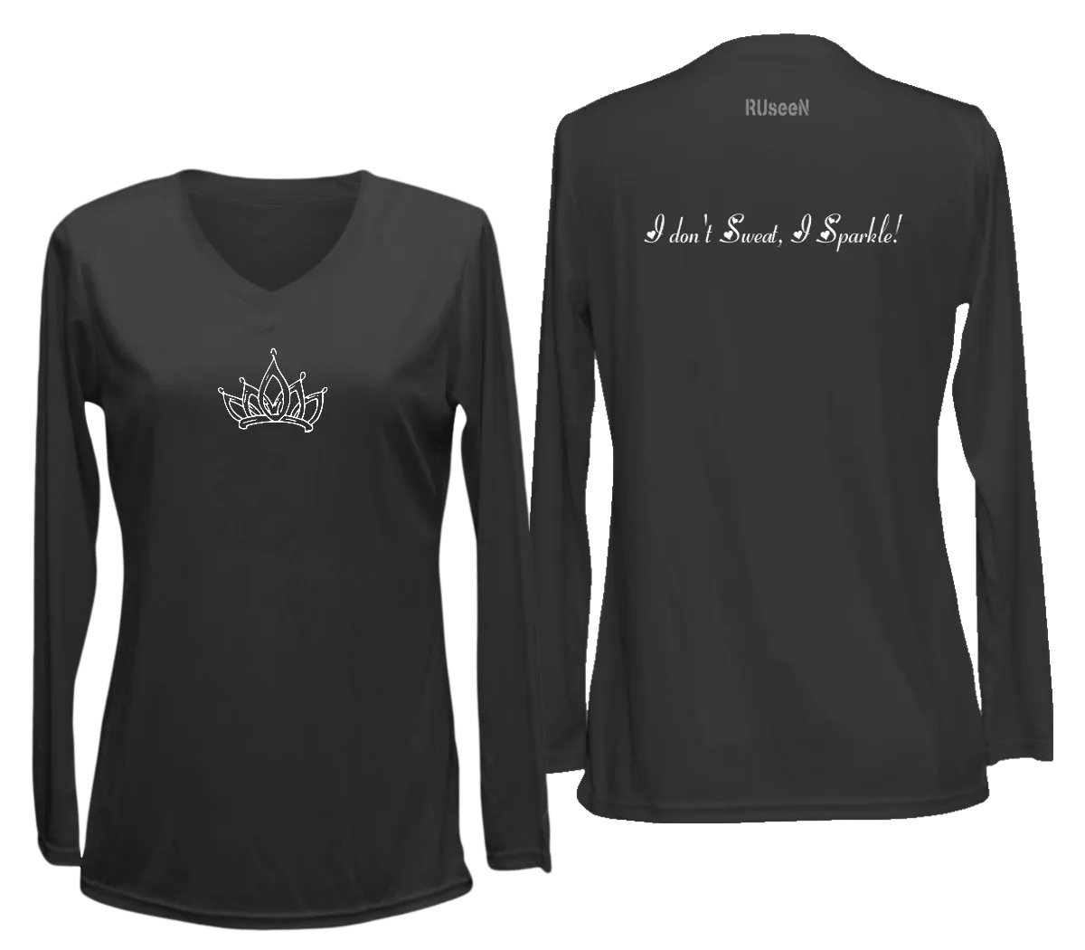 Women's Reflective Long Sleeve Shirt - Sparkle