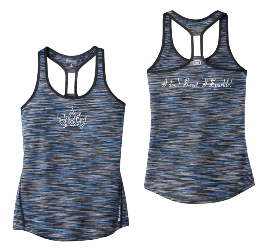 Women's Reflective Tank Top - Sparkle