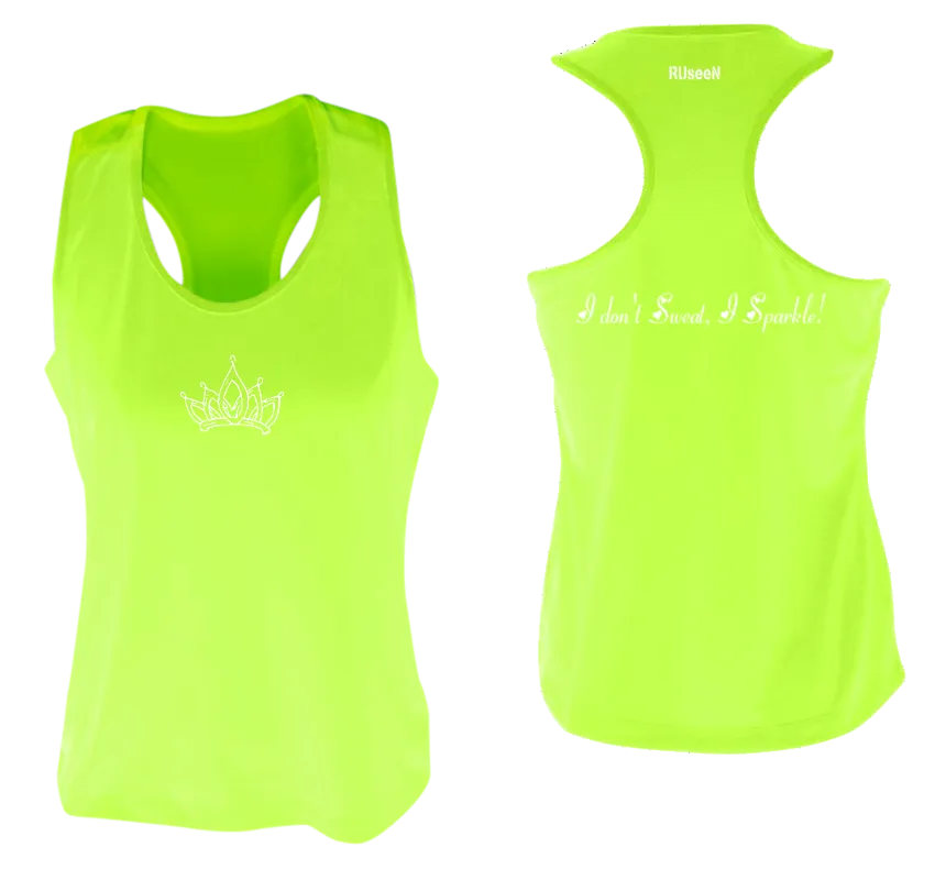 Women's Reflective Tank Top - Sparkle