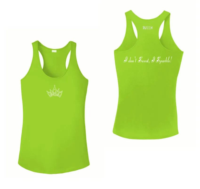 Women's Reflective Tank Top - Sparkle