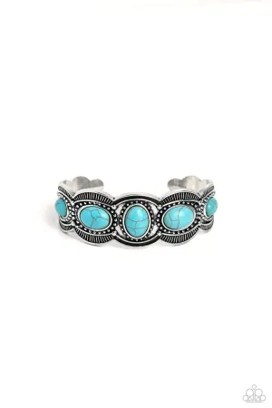 World Traveler - Blue Bracelet - Paparazzi Accessories