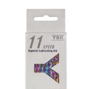 YBN 11sp Rainbow Chain SLA110